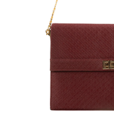 Faux Leather Shoulder Bag