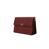 Faux Leather Shoulder Bag