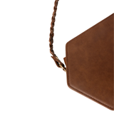 Structured Faux Leather Handbag